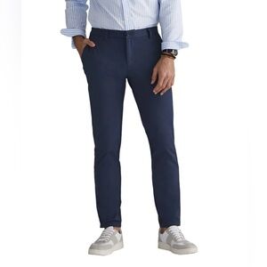 Vineyard Vines OTG On The Go Pant Pants Performance Chino Nylon Blue  Mens 33x30